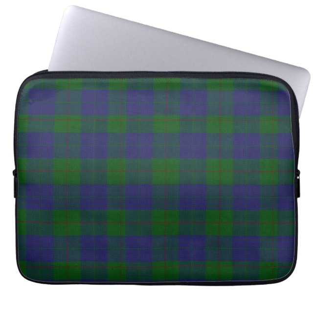 Capa Para Notebook Cobrir de Xadrez Clan Barclay Tartan (Frente)