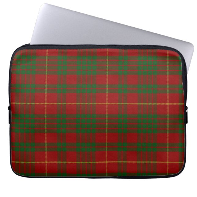 Capa Para Notebook Cobrir de Xadrez Clan Cameron Tartan (Frente)