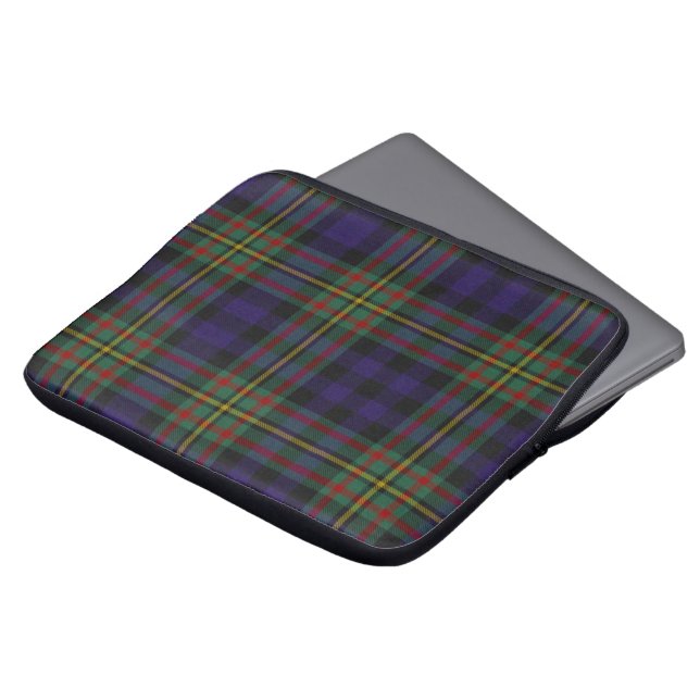 Capa Para Notebook Cobrir de Xadrez Clan MacLellan Tartan (Frente Topo)