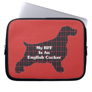 Capa Para Notebook Cocker inglês BFF