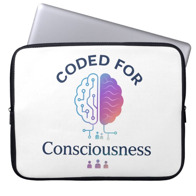 Capa Para Notebook Codificado para Design de Ciência da Computação AI (Frente)
