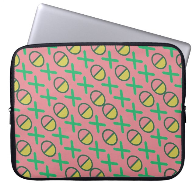 Capa Para Notebook CODIFIQUE feminino amarelo do mic (Frente)