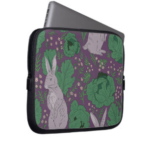 Capa Para Notebook Coelhos e couves-Eletrônicos