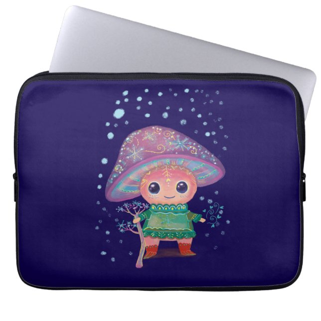Capa Para Notebook cogumelo mágico (Frente)