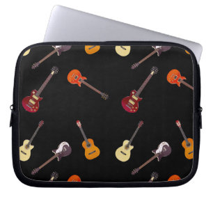 Capa Para Notebook Colagem da guitarra elétrica & acústica