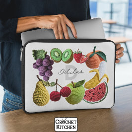Capa Para Notebook Colagem de Frutas Arco-Íris de Arco-Íris Tendente