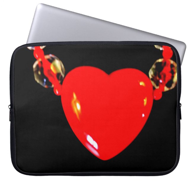 Capa Para Notebook Colar Vermelho (Frente)