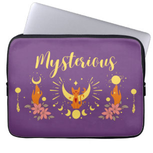 Capa Para Notebook Coleção de Carimbo de Halloween "Misterioso"