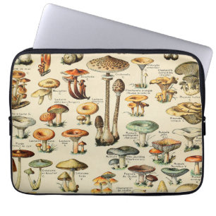 Capa Para Notebook Coleção de Cogumelos