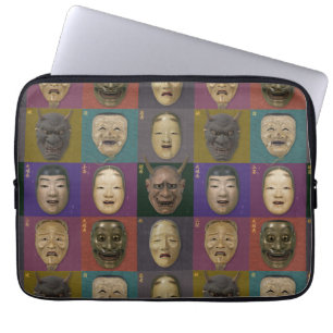 Capa Para Notebook Colecção de máscaras noh
