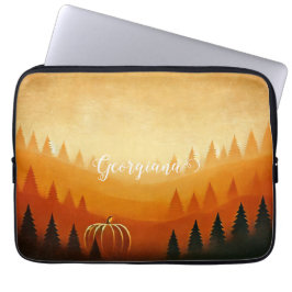 Capa Para Notebook Colheita Automática de Pumpkin Personalizada