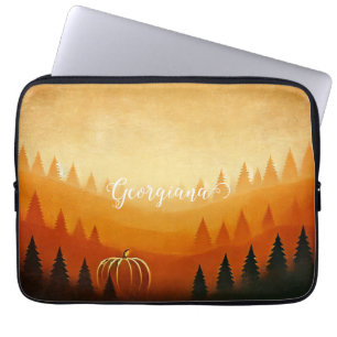Capa Para Notebook Colheita Automática de Pumpkin Personalizada