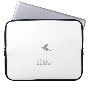 Capa Para Notebook Colibrí - Bela Bolsa de laptop Encantadora