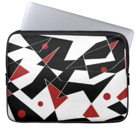 Capa Para Notebook Coloque a Bolsa de laptop dos Red Balls