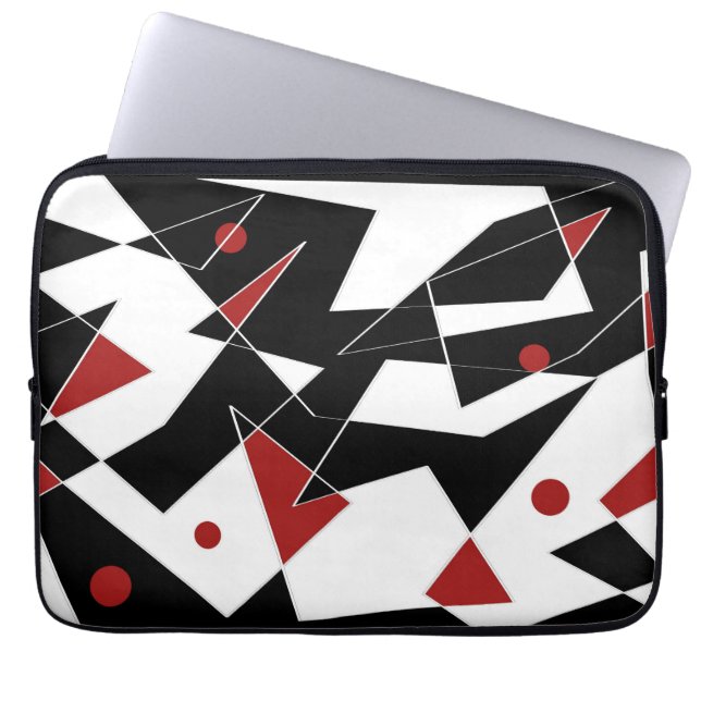 Capa Para Notebook Coloque a Bolsa de laptop dos Red Balls (Frente)