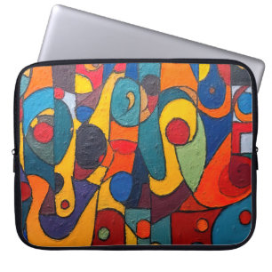 Capa Para Notebook Colorcubo 1 Caso Colorido De Laptop Cubismo