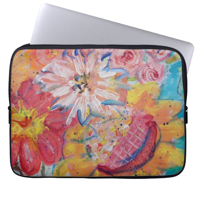 Capa Para Notebook Colorful Suns by Lydia's Art Sangria (Frente)
