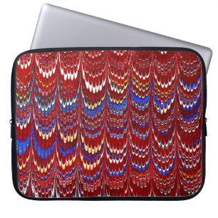 Capa Para Notebook Colorido Cobrir de papel marmoreado vitoriano