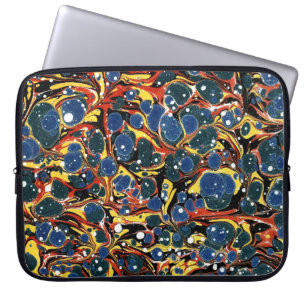 Capa Para Notebook Colorido Cobrir de papel marmoreado vitoriano