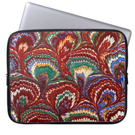 Capa Para Notebook Colorido Cobrir de papel marmoreado vitoriano