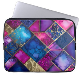 Capa Para Notebook Colorir Laptop de Arte Deco