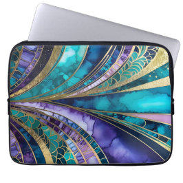 Capa Para Notebook Colorir Laptop de Arte Deco