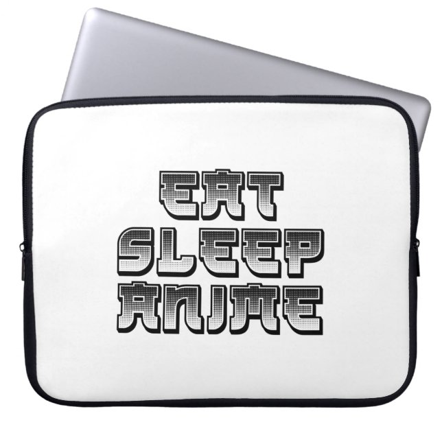Capa Para Notebook Coma anime do sono (Frente)
