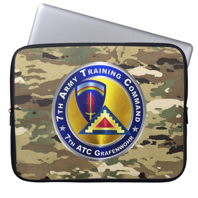 Capa Para Notebook Comando de Treinamento do 7º Exército (7º ATC) (Frente)
