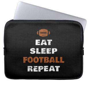 Capa Para Notebook Comer Dormir Futebol Repetir Amar Futebol Vintage