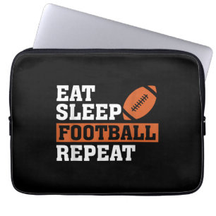 Capa Para Notebook Comer Dormir Futebol Repetir Incrível Amar Futebol