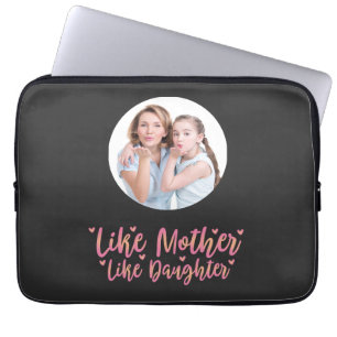 Capa Para Notebook Como Mãe Como Filha, Presente Personalizado Da Mãe