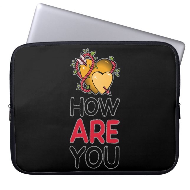 Capa Para Notebook Como você está? (Frente)
