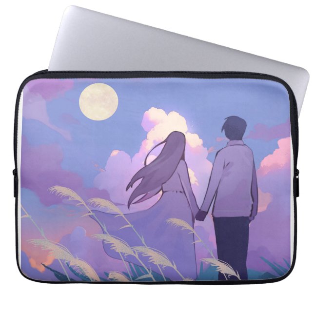 Capa Para Notebook Companhia ao Luar (Frente)