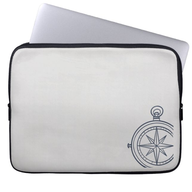 Capa Para Notebook Compass- Midnight Cartographer- iPad Smart Cover (Frente)