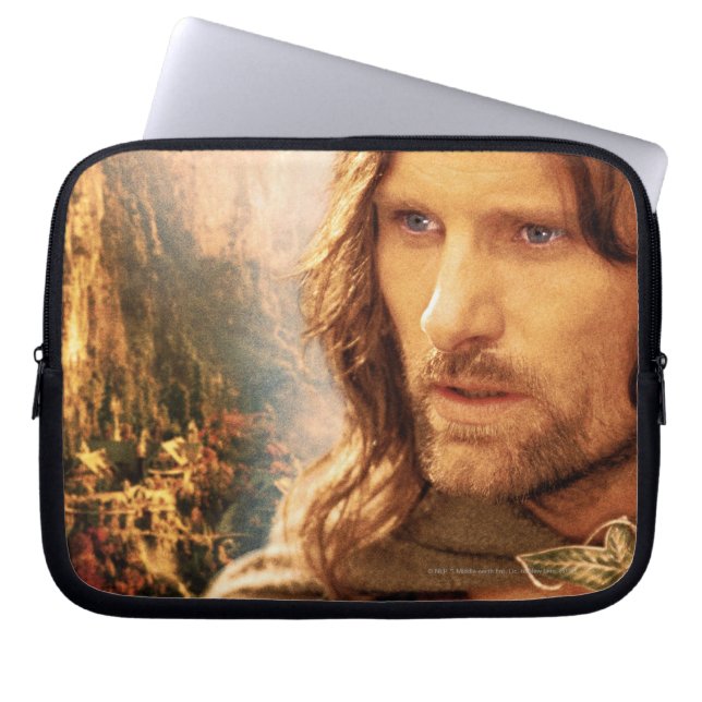 Capa Para Notebook Composição Aragorn e Rivendell (Frente)