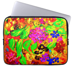Capa Para Notebook Comprar De Arte De Flores Brilhantes E Coloridas