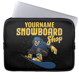 Capa Para Notebook Compro de Snowboard Personalizado da Borda de Neve