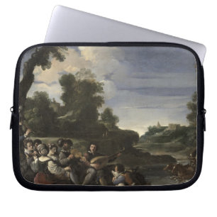Capa Para Notebook Concerto Champetre, 1617 (óleo no painel)