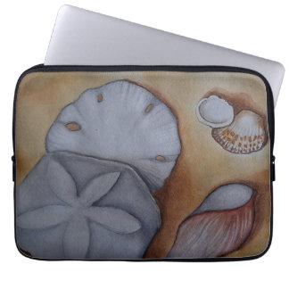 Capa Para Notebook Conchas na costa
