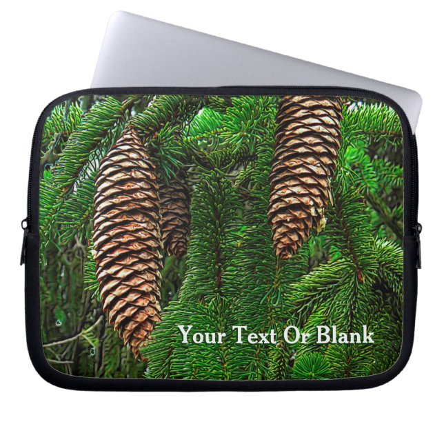 Capa Para Notebook Cones E Agulhas (Frente)