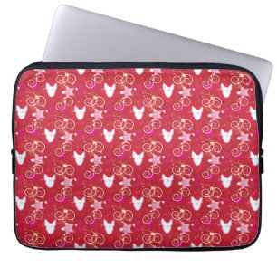 Capa Para Notebook Confetti Diamond Bull Terrier