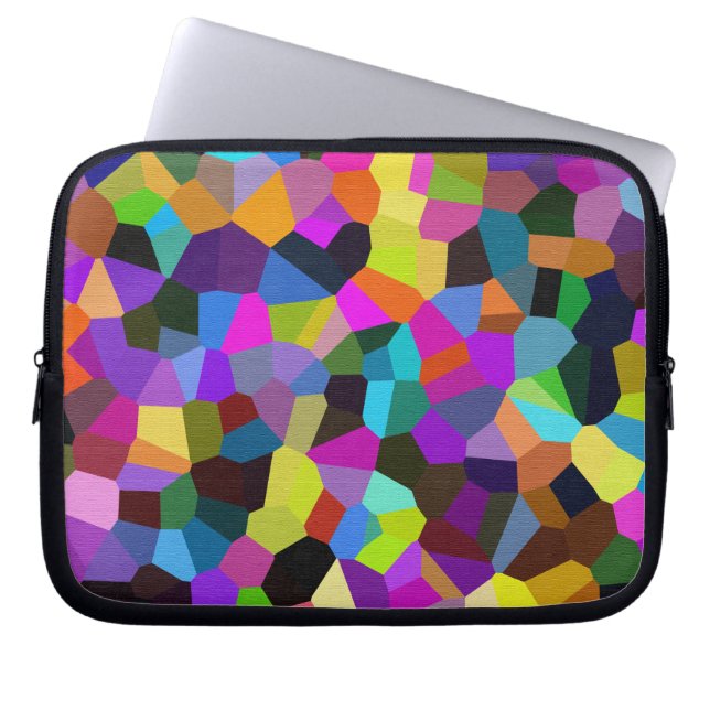 Capa Para Notebook Confetti em Pedras de Joias (Frente)