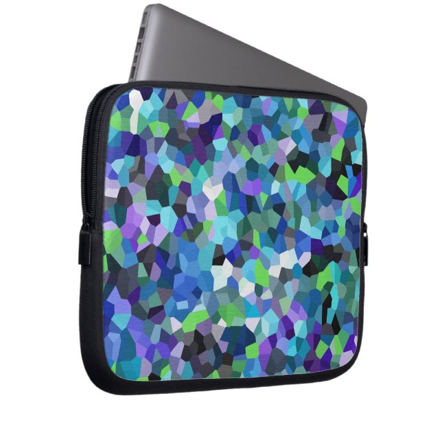 Capa Para Notebook Confetti Violet Blues (Frente Esquerda)