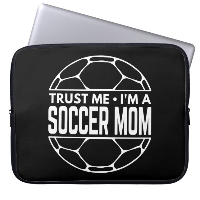 CAPA PARA NOTEBOOK CONFIE EM MIM UMA MÃE FUTEBOL (Frente)