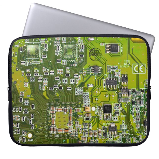 Capa Para Notebook Conjunto de circuito impresso Circuito verde PCB C (Frente)