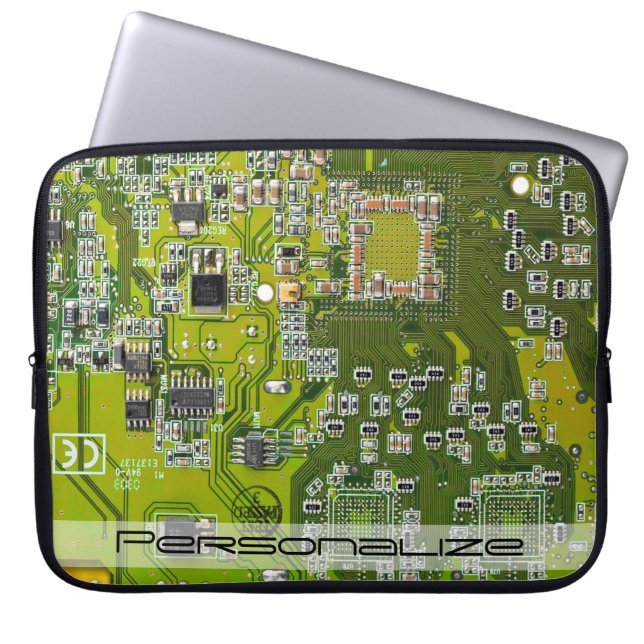 Capa Para Notebook Conjunto de circuito impresso Circuito verde PCB C (Frente)