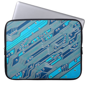 Capa Para Notebook Conselho de circuito eletrônico fechado. circuito,