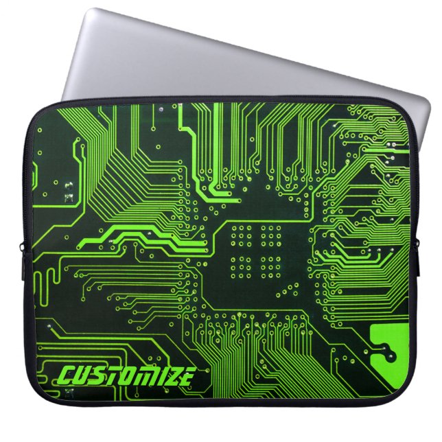 Capa Para Notebook Conselho de Circuito Eletrônico Verde PCB Personal (Frente)