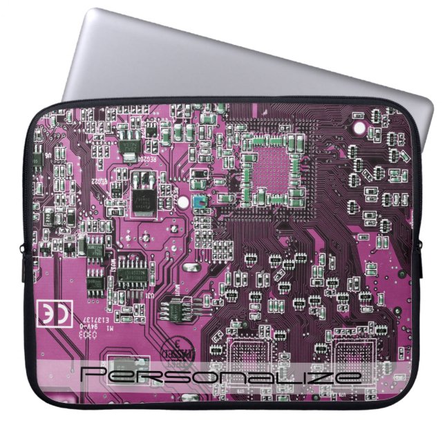 Capa Para Notebook Conselho de Circuito Púrpura PCB Circuito Conjunto (Frente)