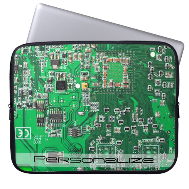 Capa Para Notebook Conselho do Circuito do Conjunto PCB Verde do Circ (Frente)